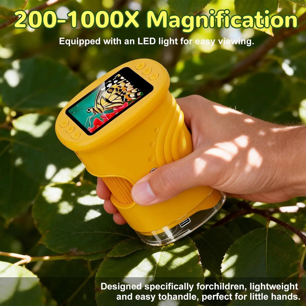 Portable Digital Handheld Microscope for Kids