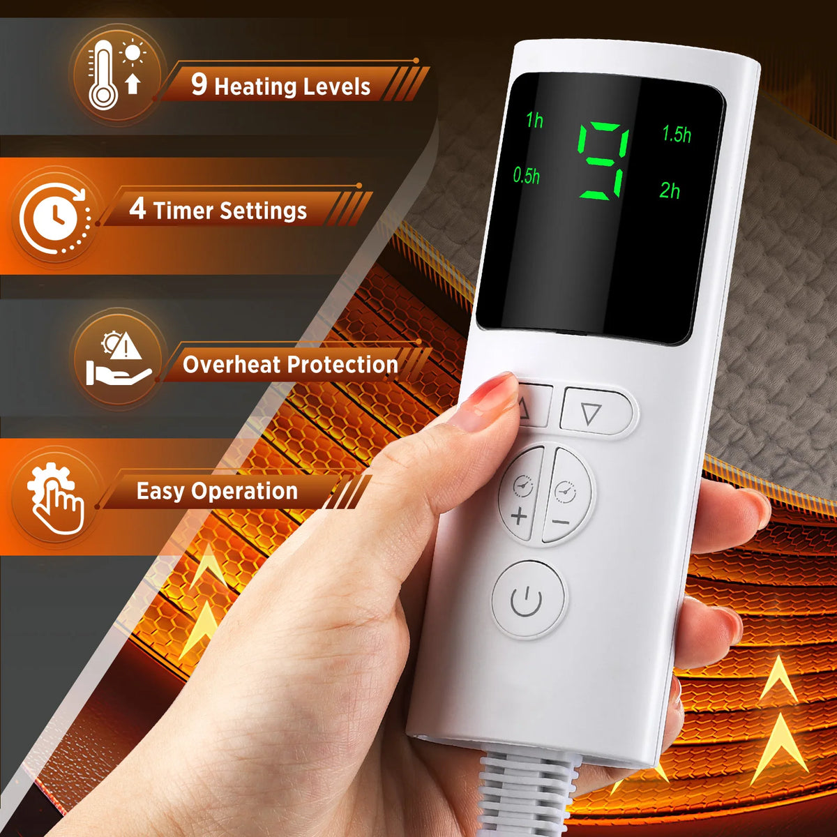 Electric Heating Waist and Back Comfort Wrap