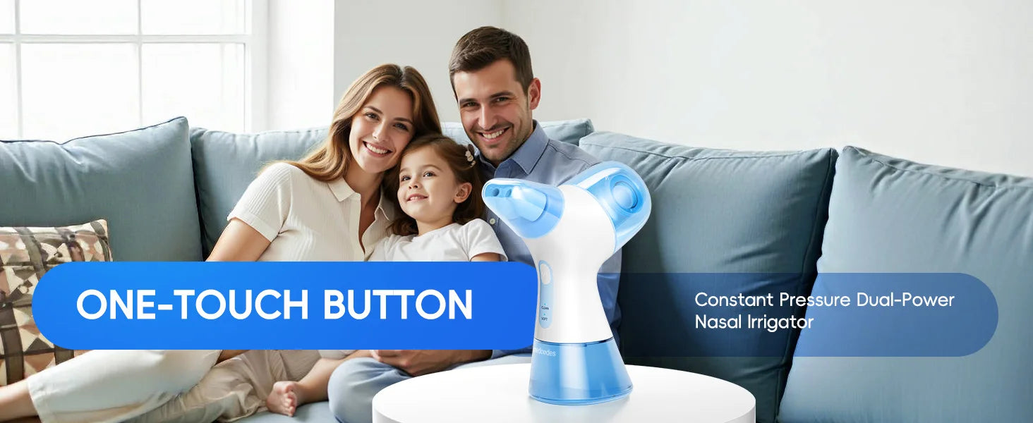Electric Nasal Irrigation System for Sinus Relief - 22