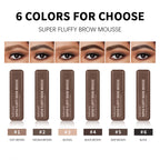 Waterproof Volumizing Eyebrow Mousse for Thick Fluffy Brows