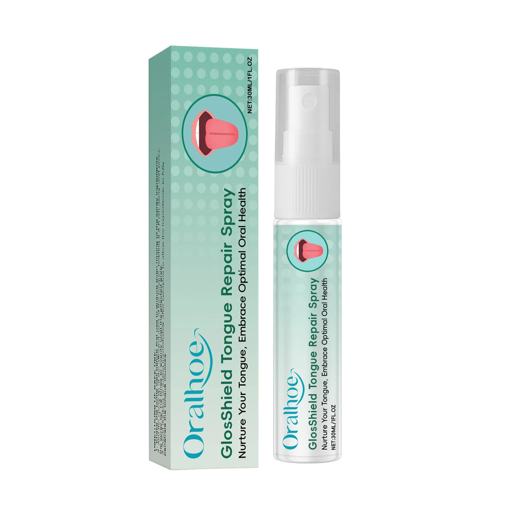 Refreshing Tongue Repair Spray for Oral Hygiene and Bad Breath