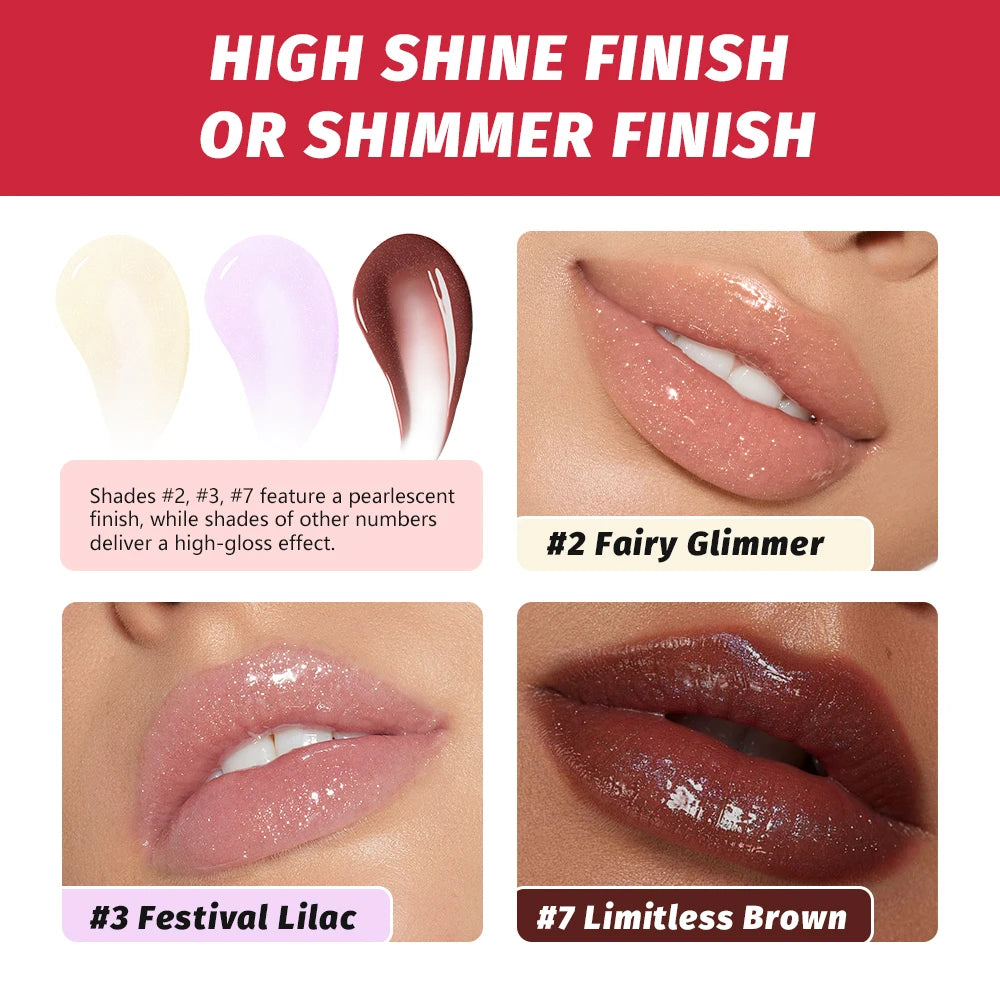 Hydrating and Plumping Mirror Shine Lip Gloss