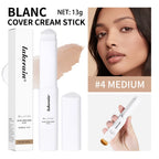 Color-Changing Foundation Stick with Detachable Blending Brush