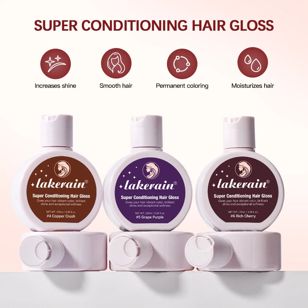 Conditioning Hair Gloss for Color Enhancement and Repair - 4