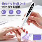 2-in-1 Cordless Electric Nail Drill and UV Curing Lamp