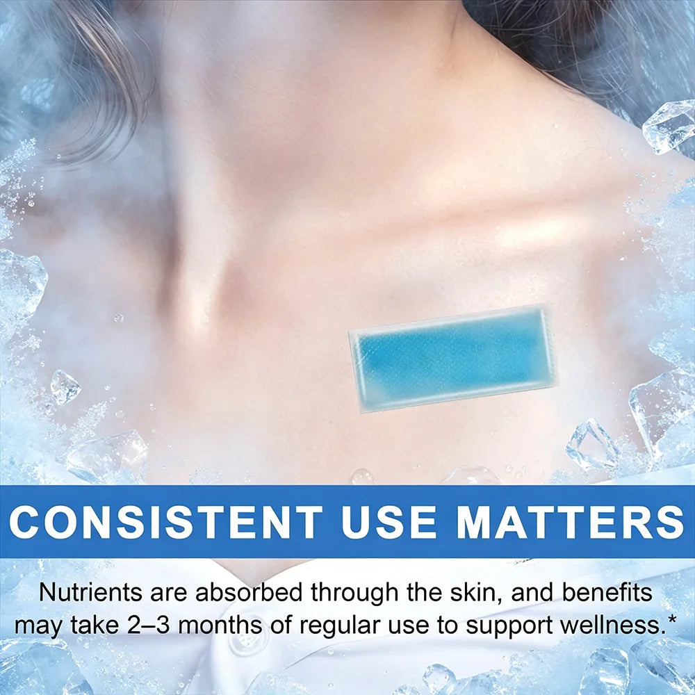 10-Hour Cooling Relief Pads for Body and Outdoor Use