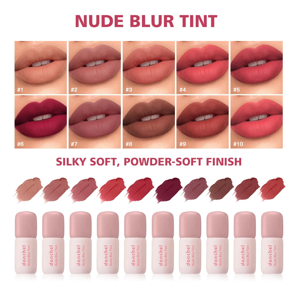 Velvet Matte 2-in-1 Lip and Cheek Tint for Soft Natural Finish
