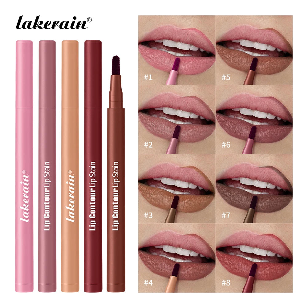 2-in-1 Dual-Sided Lip Contour Stain and Liner Pen