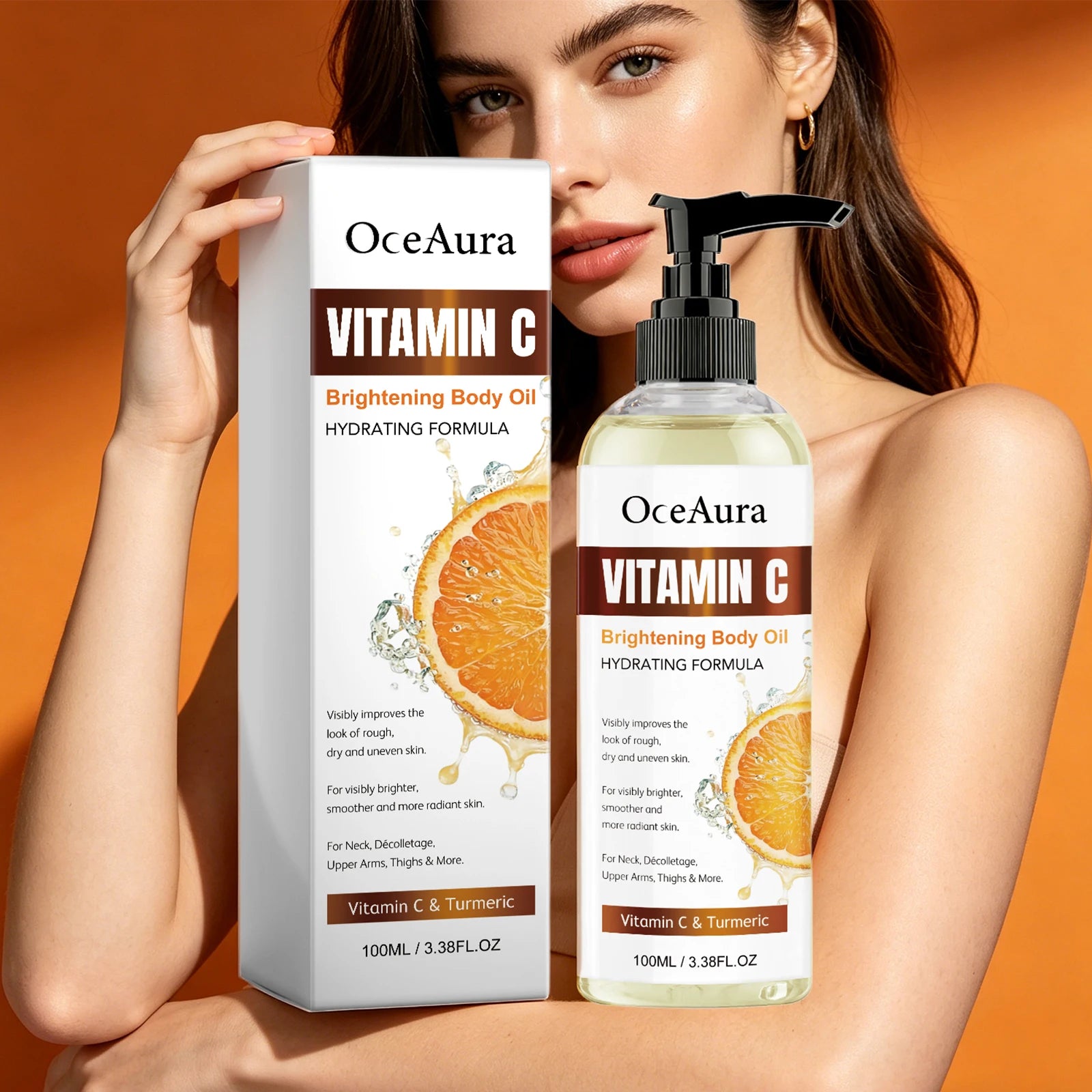 Turmeric Vitamin C Brightening and Hydrating Body Oil - 11