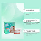 Flexible Silicone Cosmetic Denture Set for Temporary Smile Repair