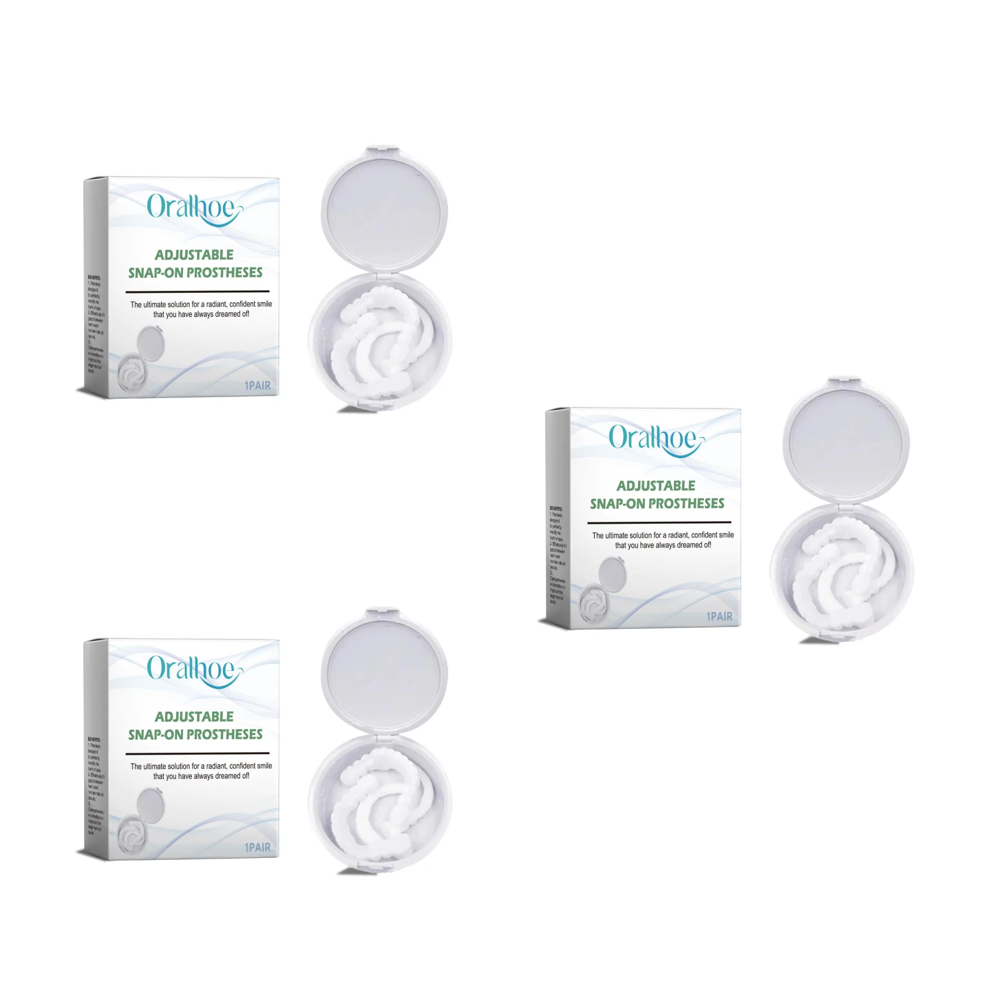 Adjustable Snap-On Dentures for Smile Makeover - 14