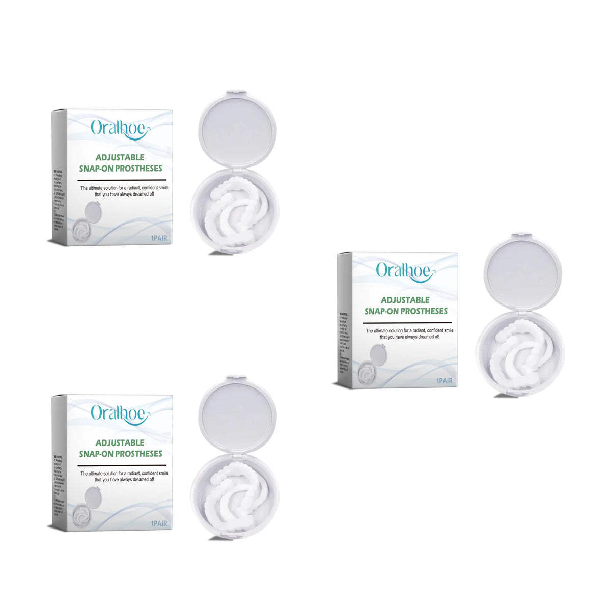 Adjustable Snap-On Dentures for Smile Makeover