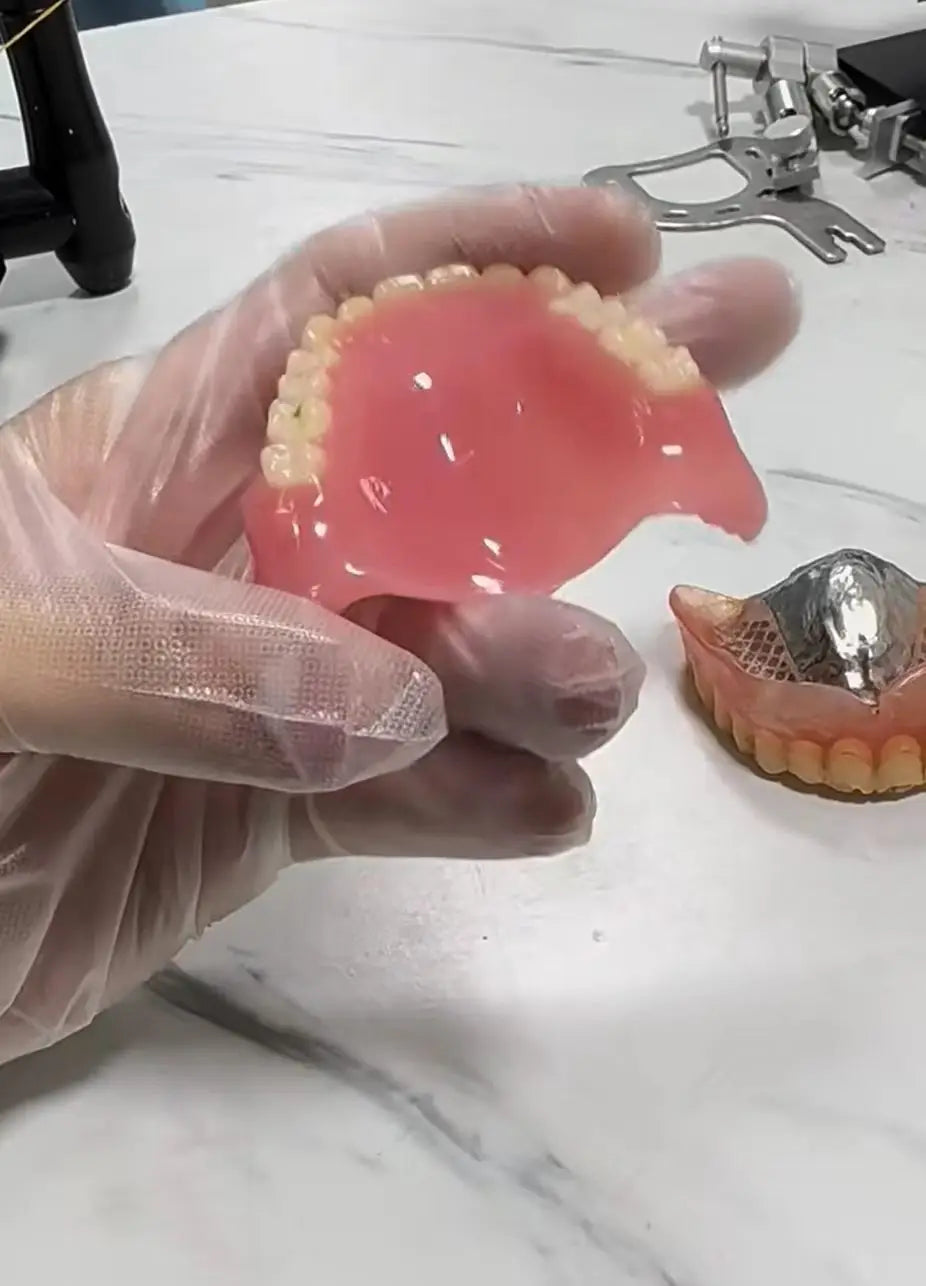 Boil-to-Fit Custom Comfort Smile Dentures for Natural Look
