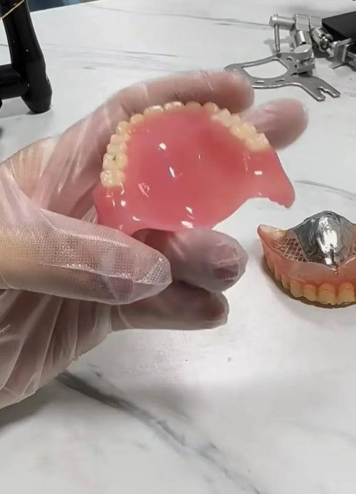 Boil-to-Fit Custom Comfort Smile Dentures for Natural Look