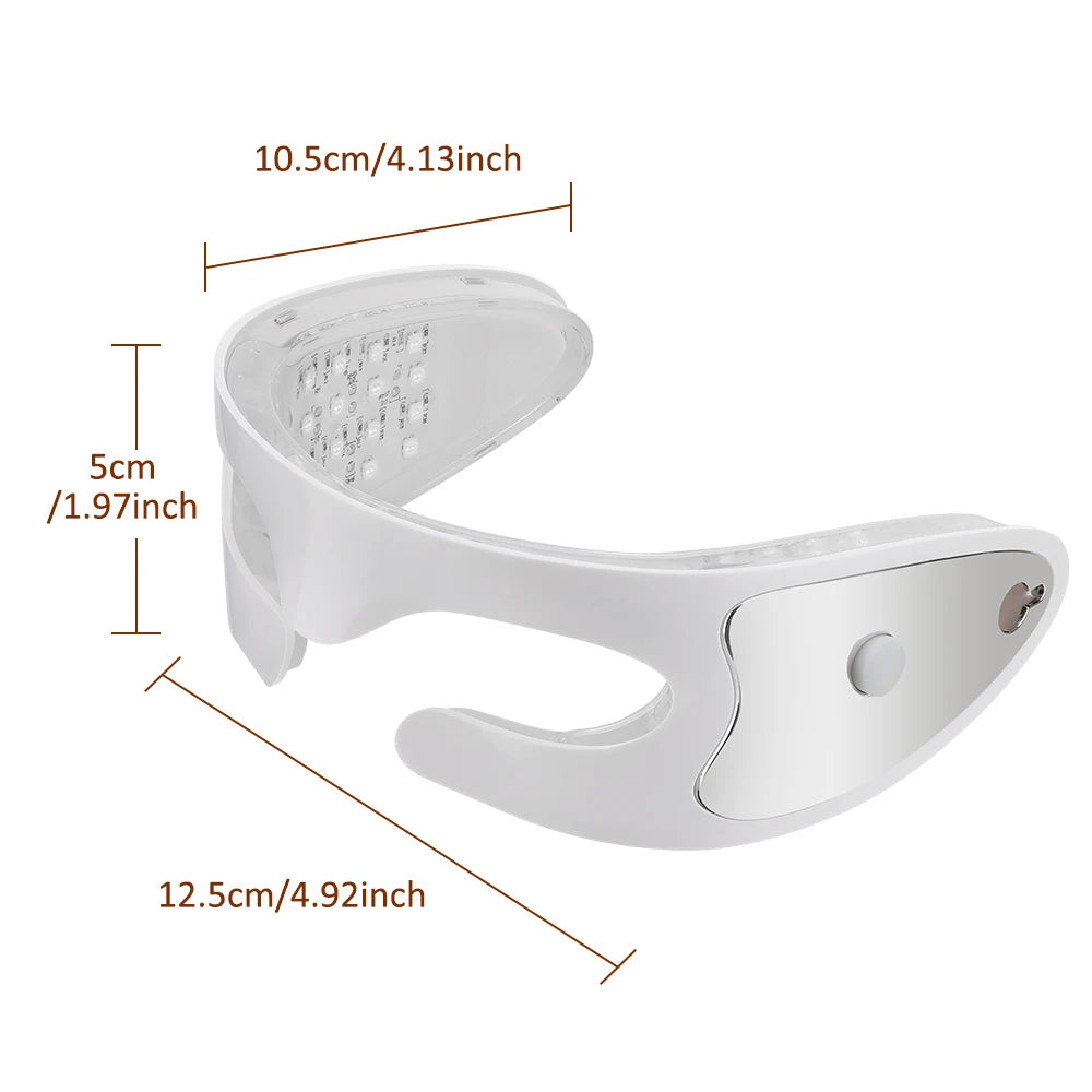 3D Red Light Therapy Eye Massager for Fatigue and Dark Circles