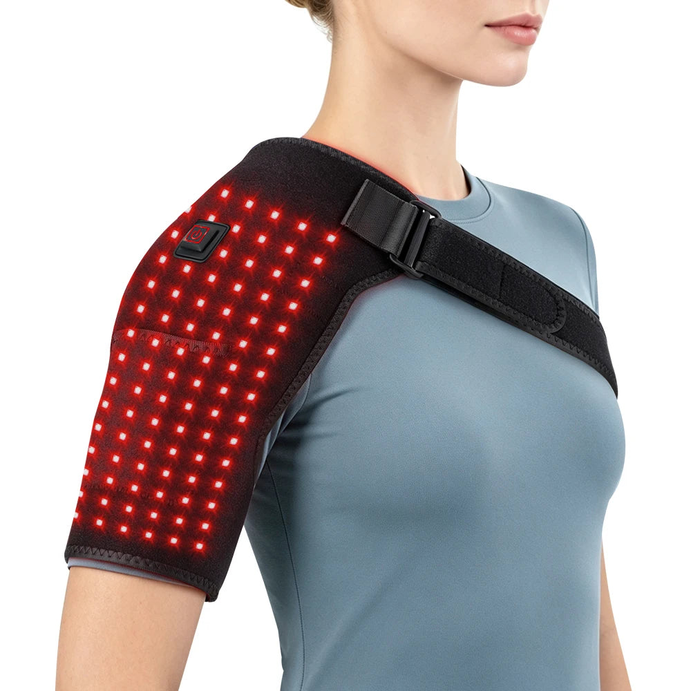 Red Light Therapy Heated Shoulder Support Brace - 15