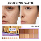 8-Shade Cream Concealer and Contour Palette