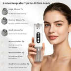 Electric Pore Vacuum and Blackhead Remover with Hydration System