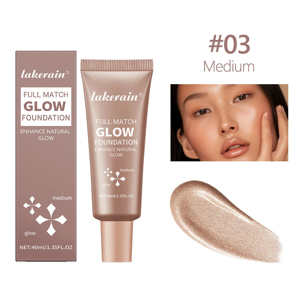 Liquid Illuminating Glow Foundation and Highlighter