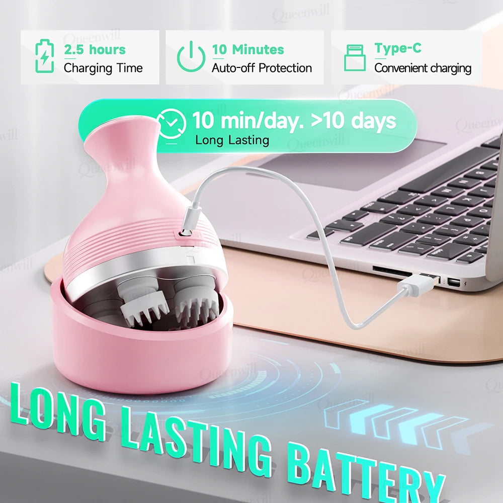 Water Flosser and Scalp Massager Combo Set