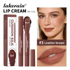 2-in-1 Waterproof Lip Cream and Blush with Cushion Applicator