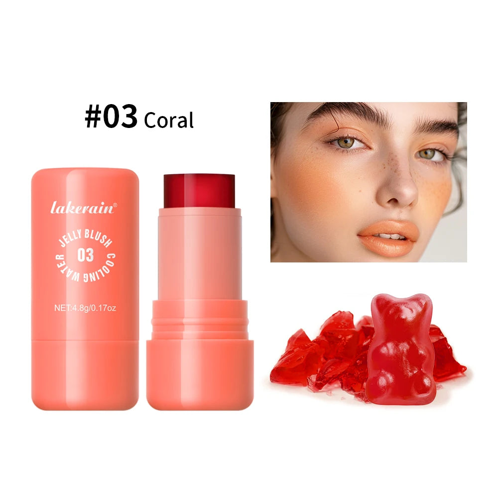 Cooling Water Jelly Blush Stick for Lips and Cheeks - 20
