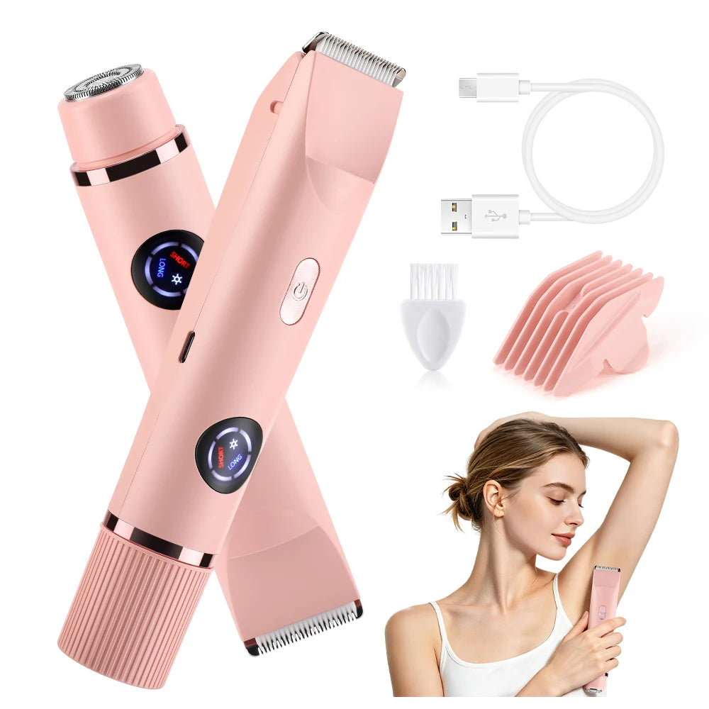 Waterproof Cordless Electric Shaver for Women