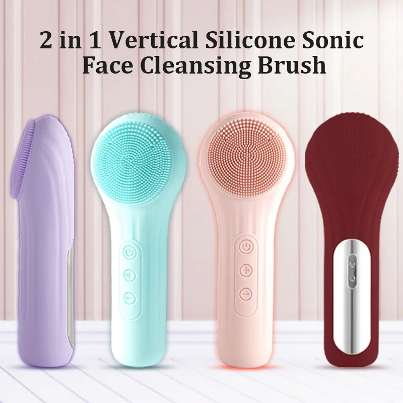 Sonic Waterproof Electric Facial Cleansing Brush