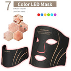 7-Color LED Face and Neck Rejuvenation Mask