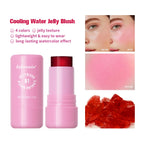 Cooling Water Jelly Blush Stick for Lips and Cheeks