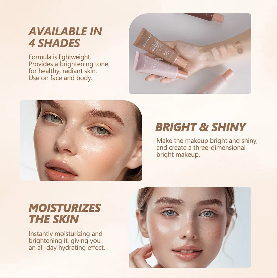 Liquid Illuminating Glow Foundation and Highlighter
