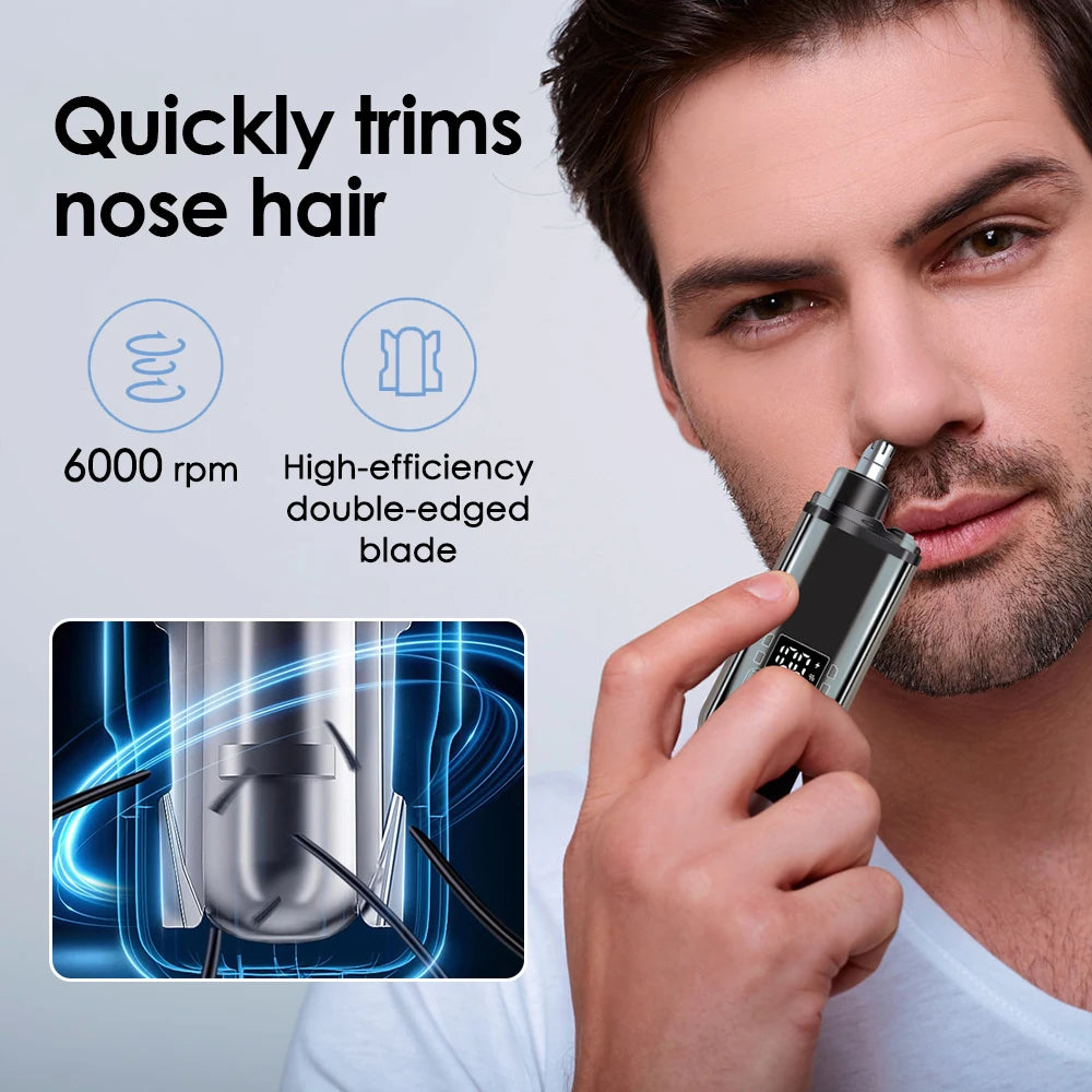 Portable Electric Nose Hair Trimmer for Men and Women