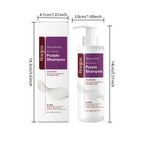 Purple Toning Hair Mask and Shampoo Set for Blonde Hair