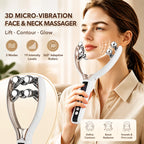 Microcurrent V-Shape Facial and Neck Lifting Roller Massager
