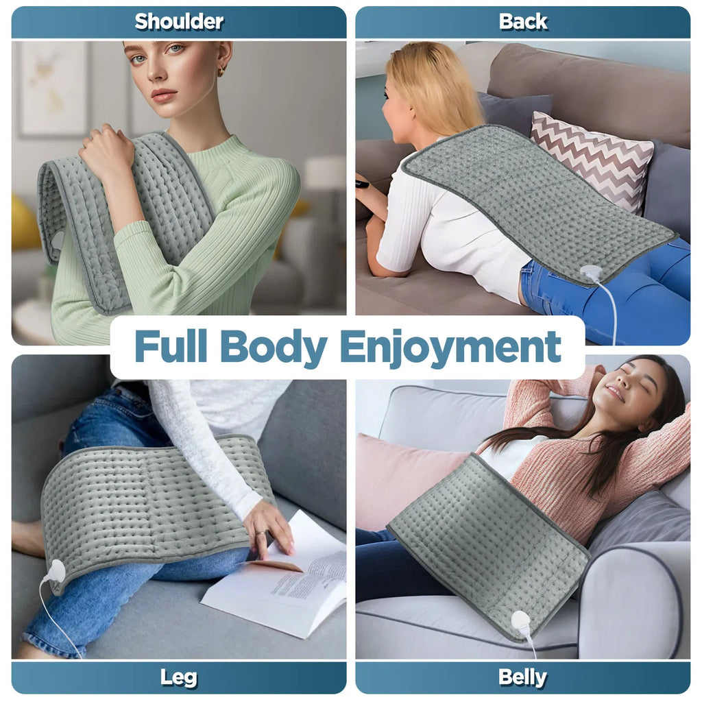 Electric Heating Pad for Back and Full Body Relief
