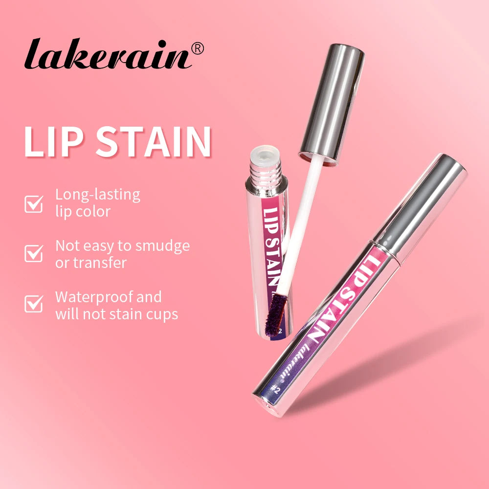 Waterproof Peel-Off Lip Stain Set - 4
