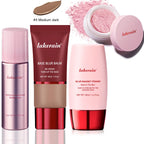 4-Piece Matte Makeup Setting and Blurring Face Base Set