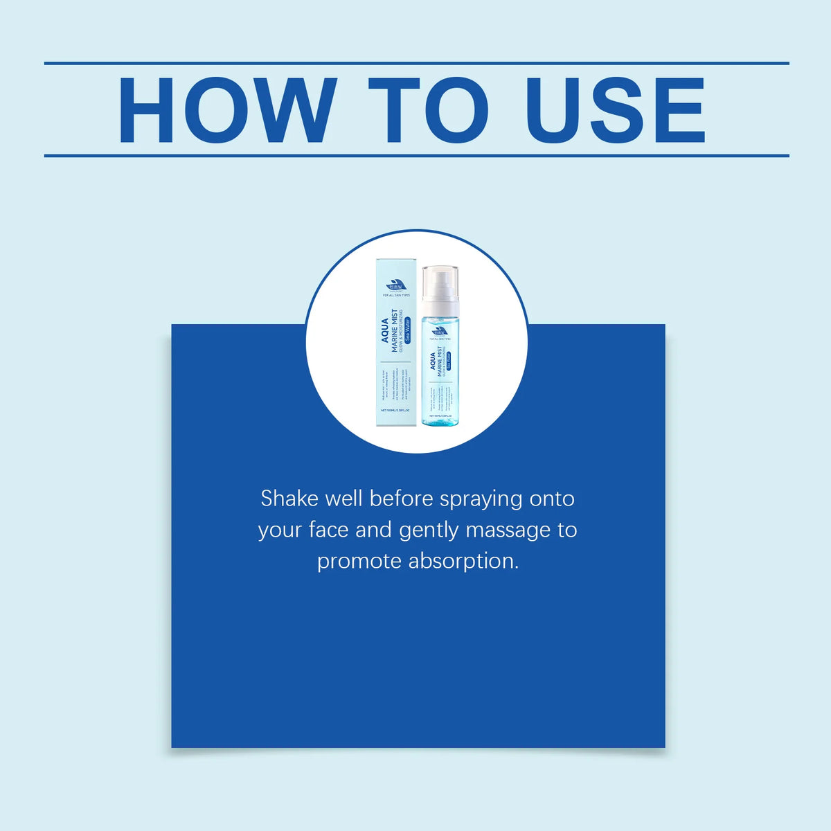 Sea Water and Hyaluronic Acid Hydrating Facial Mist