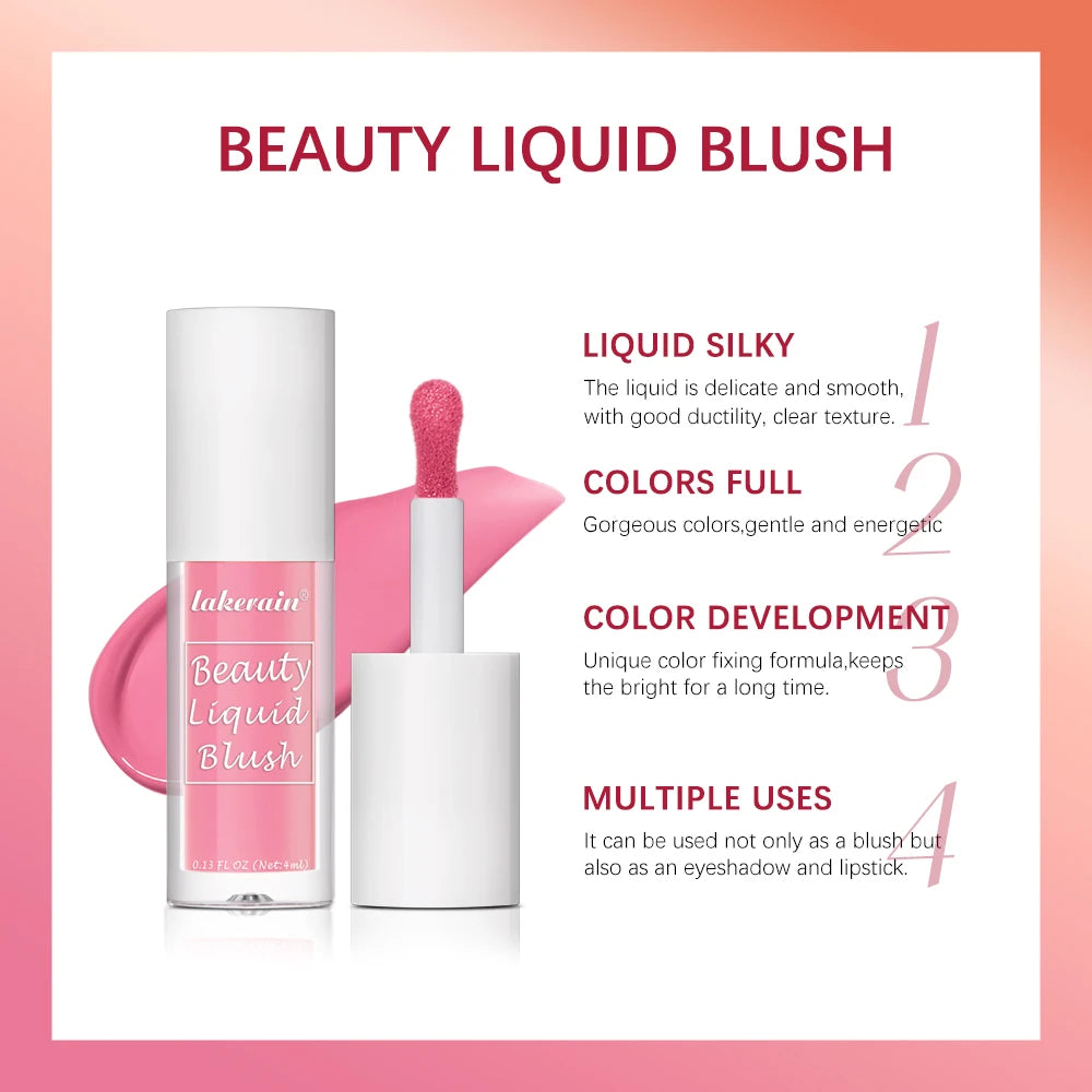 Waterproof Long-Lasting Liquid Cheek Blush