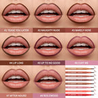 Waterproof Sculpting Ballpoint Felt Tip Lip Liner Stain