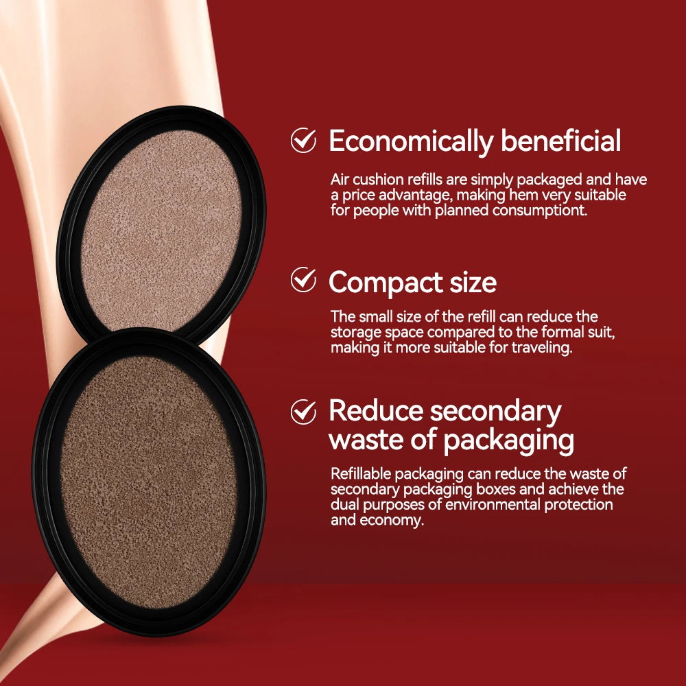 Waterproof Long-Lasting Cushion Foundation Refill