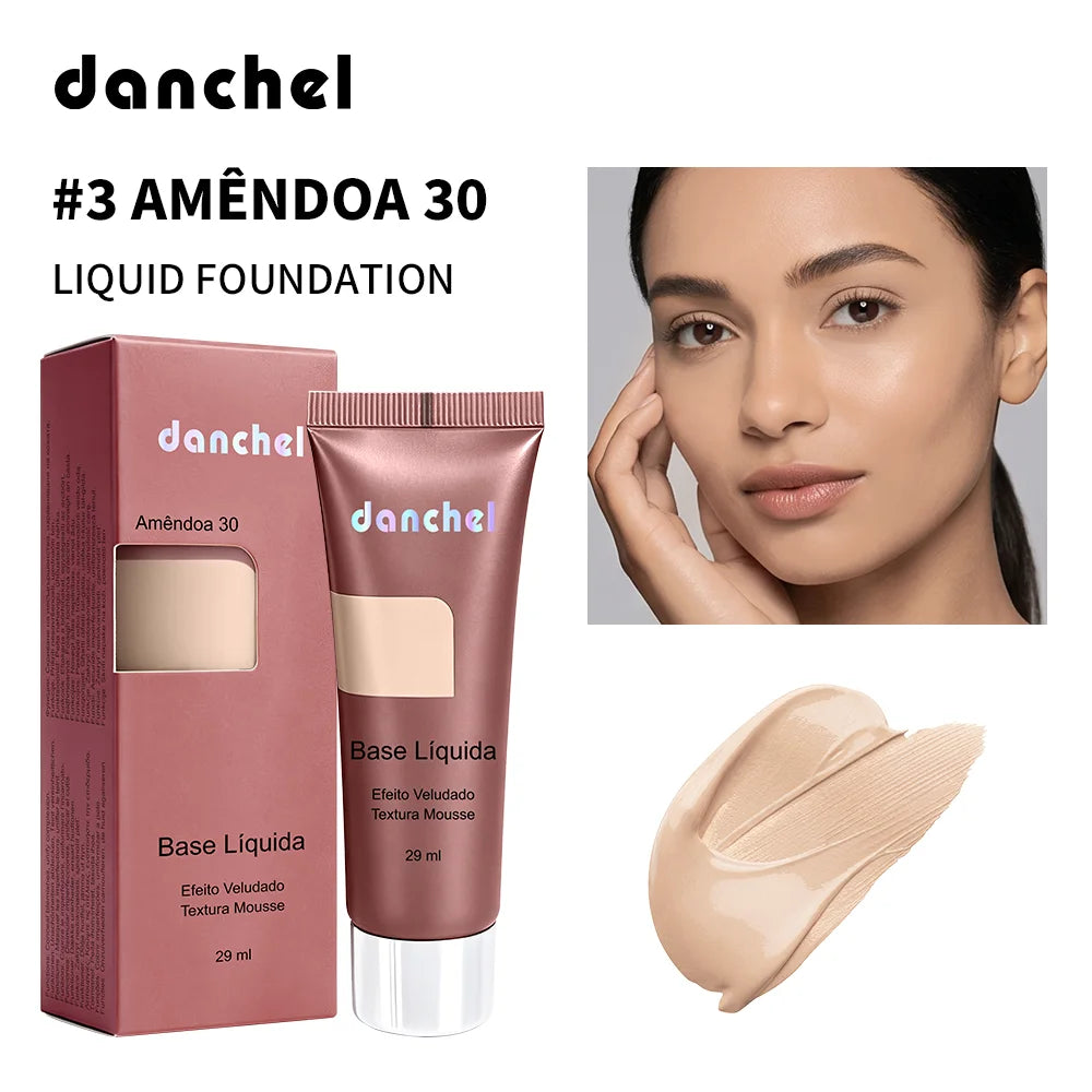 Long-Lasting Velvet Matte Liquid Foundation