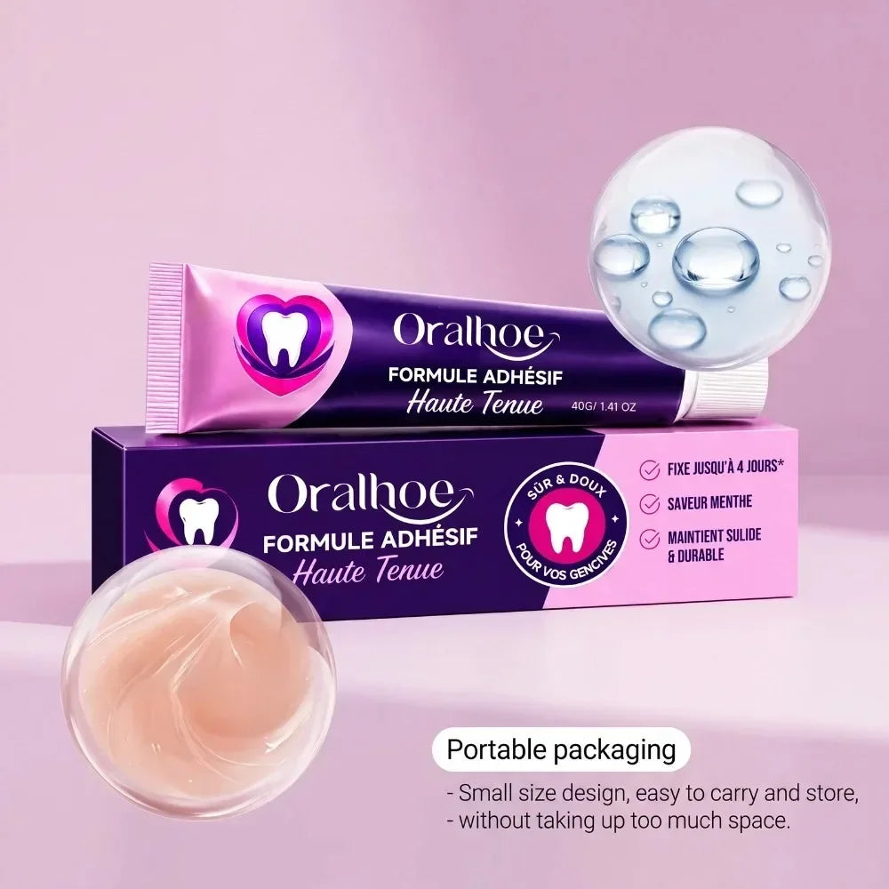 Soft Silicone Denture Stabilizing and Reline Adhesive