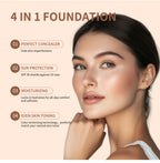 Color-Changing 4-in-1 Moisturizing Foundation with SPF 30