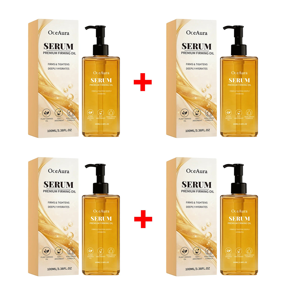 Firming Body Oil for Skin Tightening and Hydration