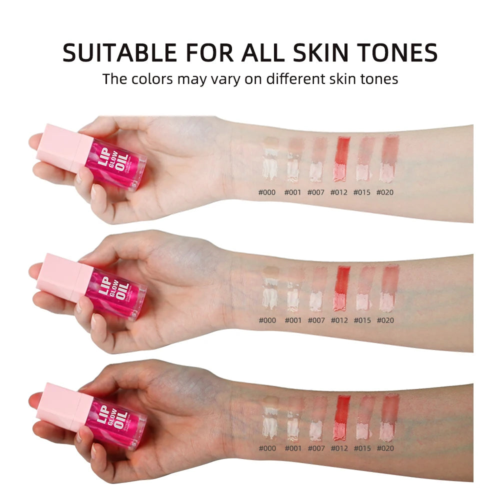 Hydrating Mirror-Finish Lip Glow Oil for Nourished, Shiny Lips