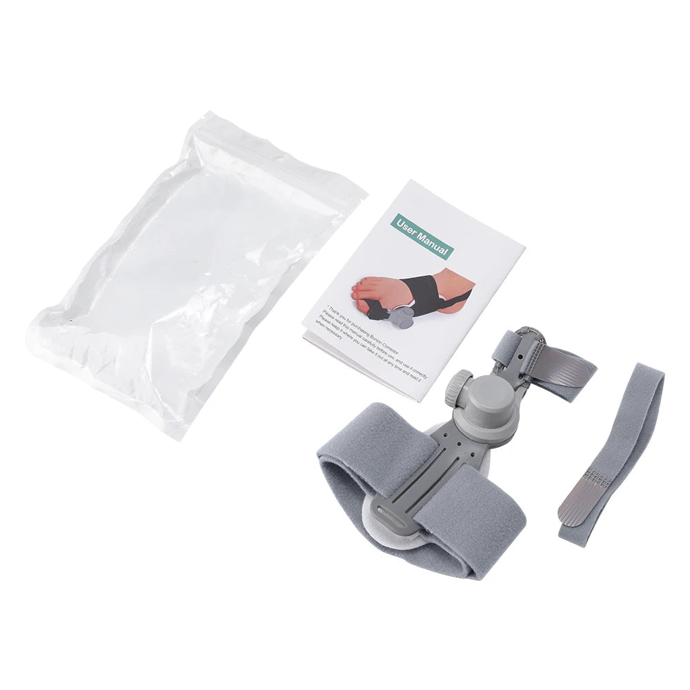 Adjustable Bunion Corrector and Toe Straightener for Foot Alignment