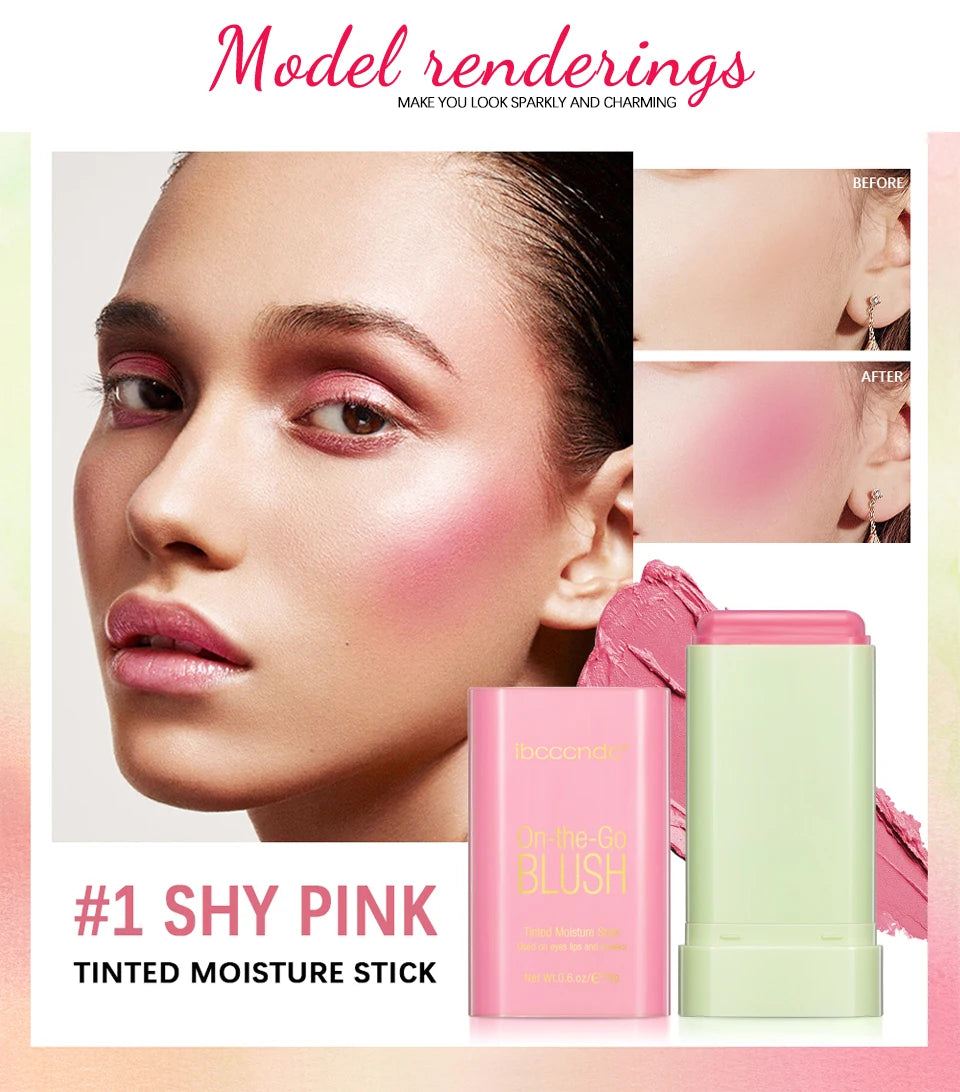 Matte Cream Blush and Lip Tint Stick