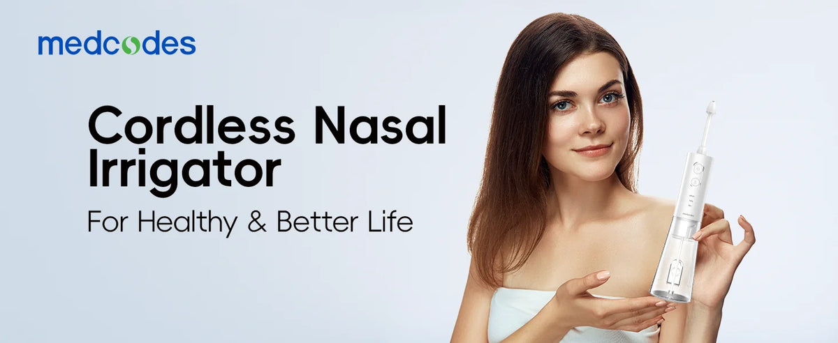 Electric Portable Nasal Irrigator for Sinus Relief