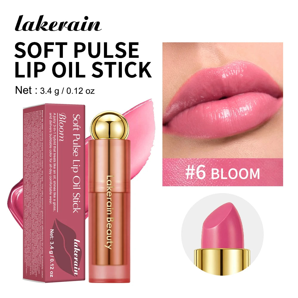 3-in-1 Tinted Moisturizing Lip Oil Stick